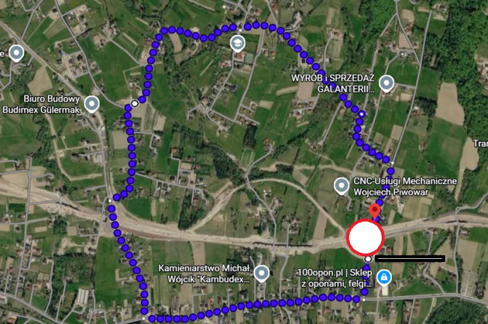Czasowa organizacja ruchu na drodze DG 290434K dnia 20.07 - zdjęcie 2