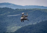 Śmigłowiec Mi-8 nad Beskidem Wyspowym (ZDJĘCIA) - zdjęcie główne