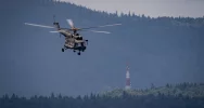 Śmigłowiec Mi-8 nad Beskidem Wyspowym (ZDJĘCIA) - zdjęcie 2