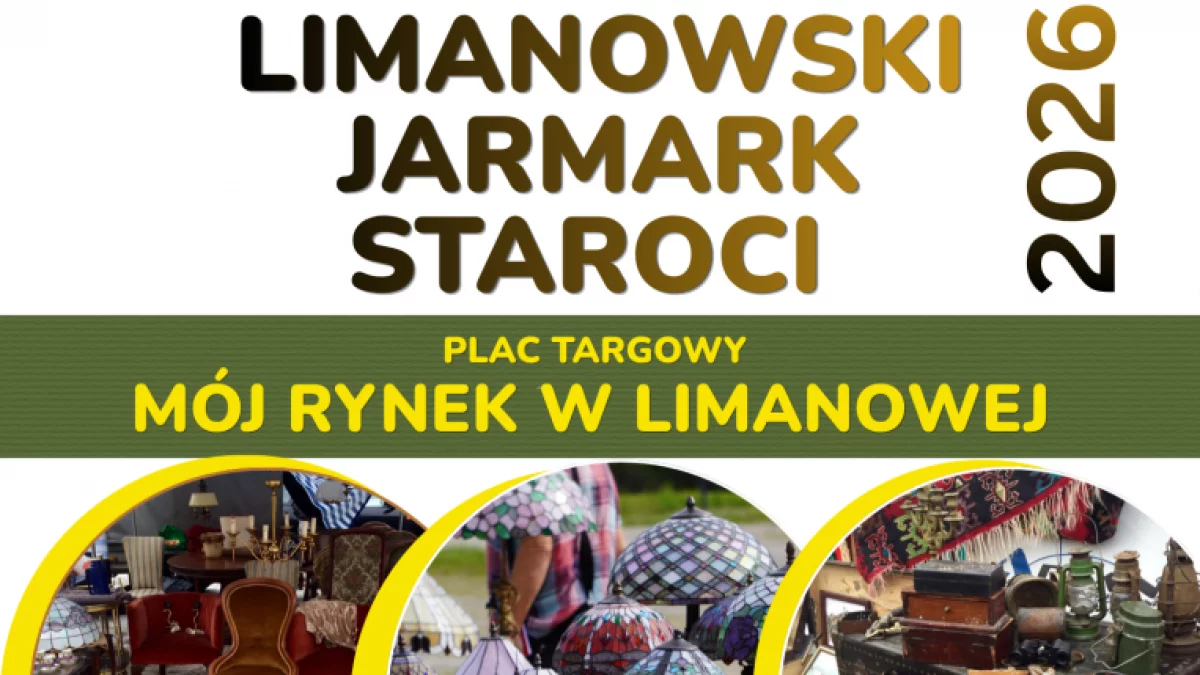 Już jutro Limanowski Jarmark Staroci!