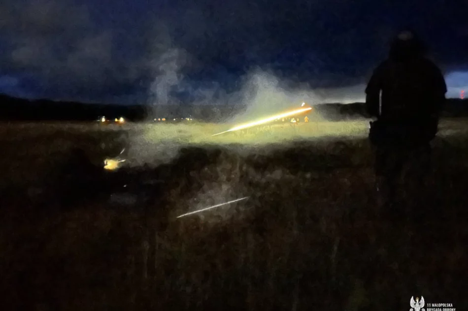 Nocne strzelanie limanowskich terytorialsów - zdjęcie 4