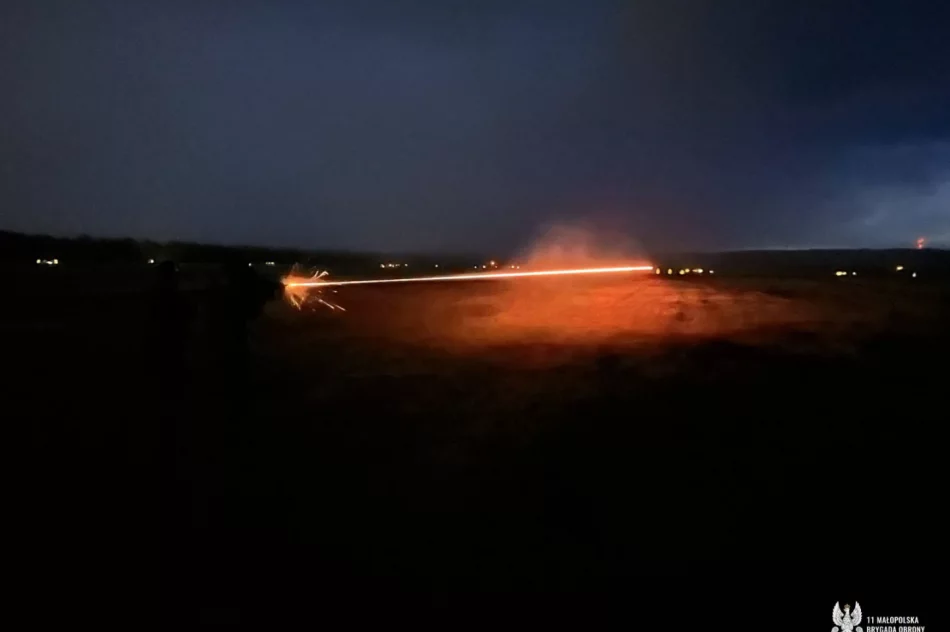 Nocne strzelanie limanowskich terytorialsów - zdjęcie 5