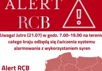  Komunikat Rządowego Centrum Bezpieczeństwa – ćwiczenia systemu alarmowania - zdjęcie główne