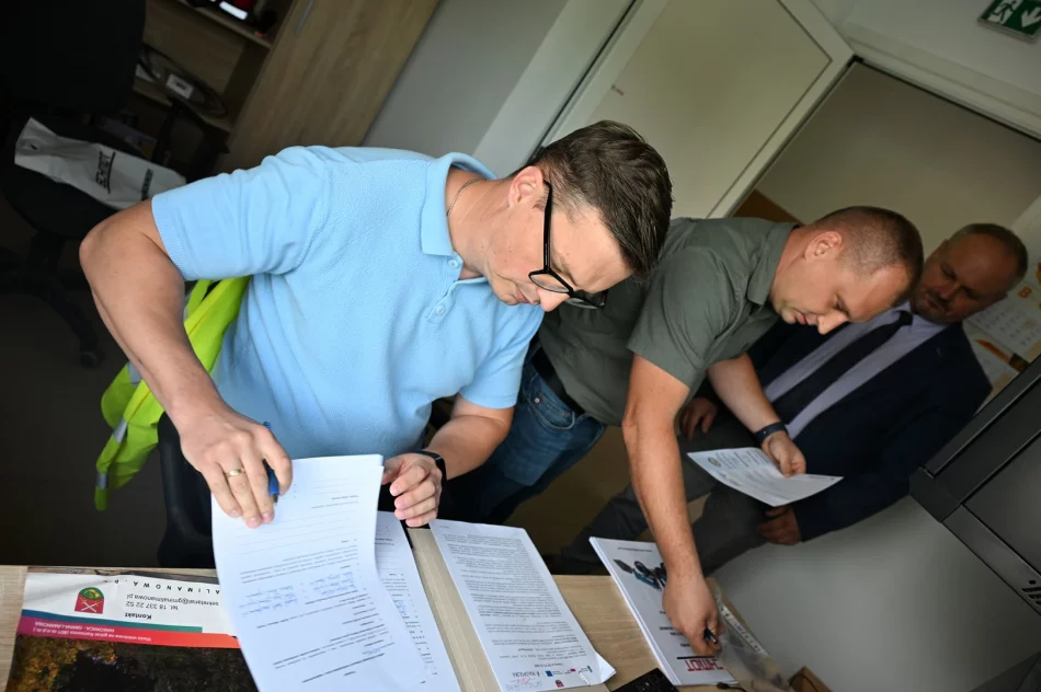 Gmina Limanowa zakupiła ładowarkę teleskopową dla PSZOK w Młynnem - zdjęcie 20