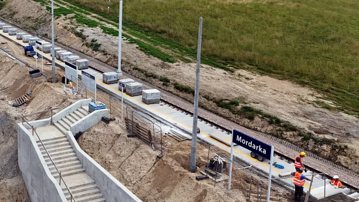 Powstaje przystanek kolejowy w Mordarce