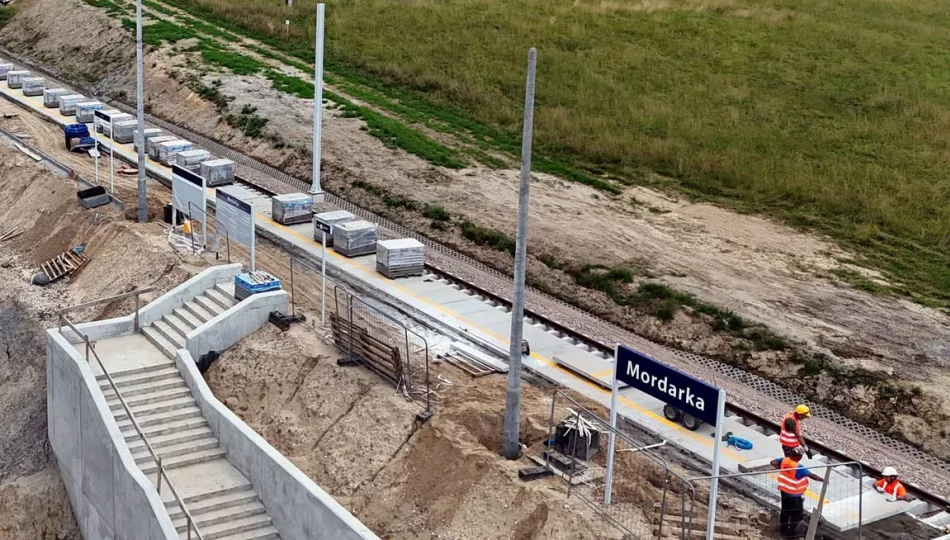 Powstaje przystanek kolejowy w Mordarce - zdjęcie 1