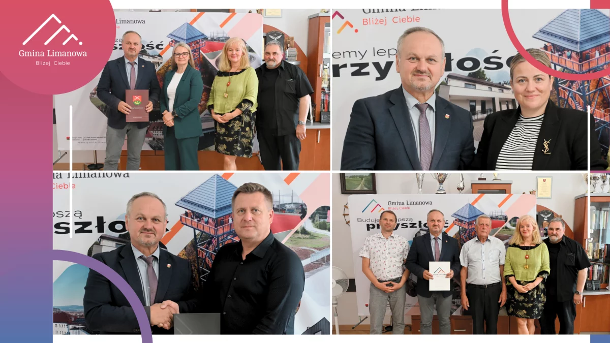 Podpisanie umów na przebudowy dróg rolniczych