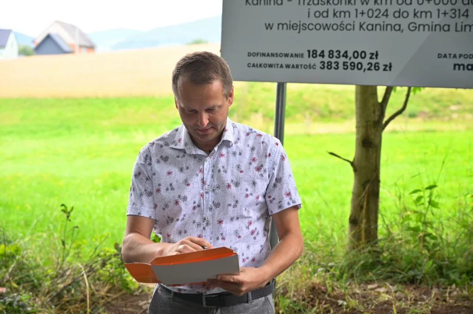 Zakończono remont drogi gminnej Kanina – Trzaskonki - zdjęcie 11