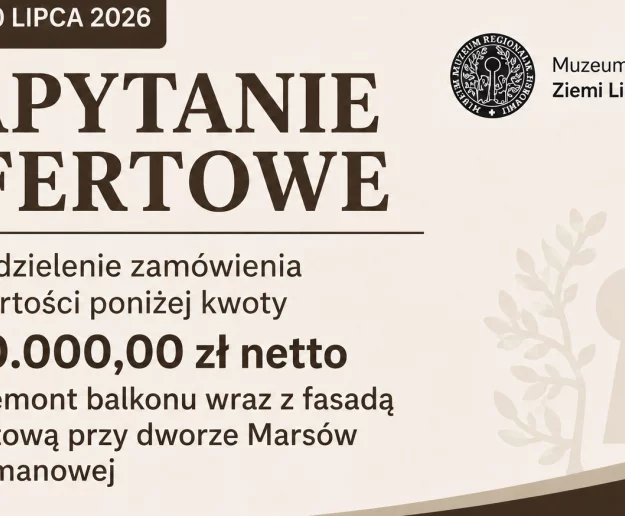  Zapytanie ofertowe dotyczące remontu balkonu i fasady frontowej przy Dworze Marsów - Zdjęcie główne