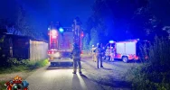 Pożar uszkodził dach i ścianę budynku - zdjęcie 4