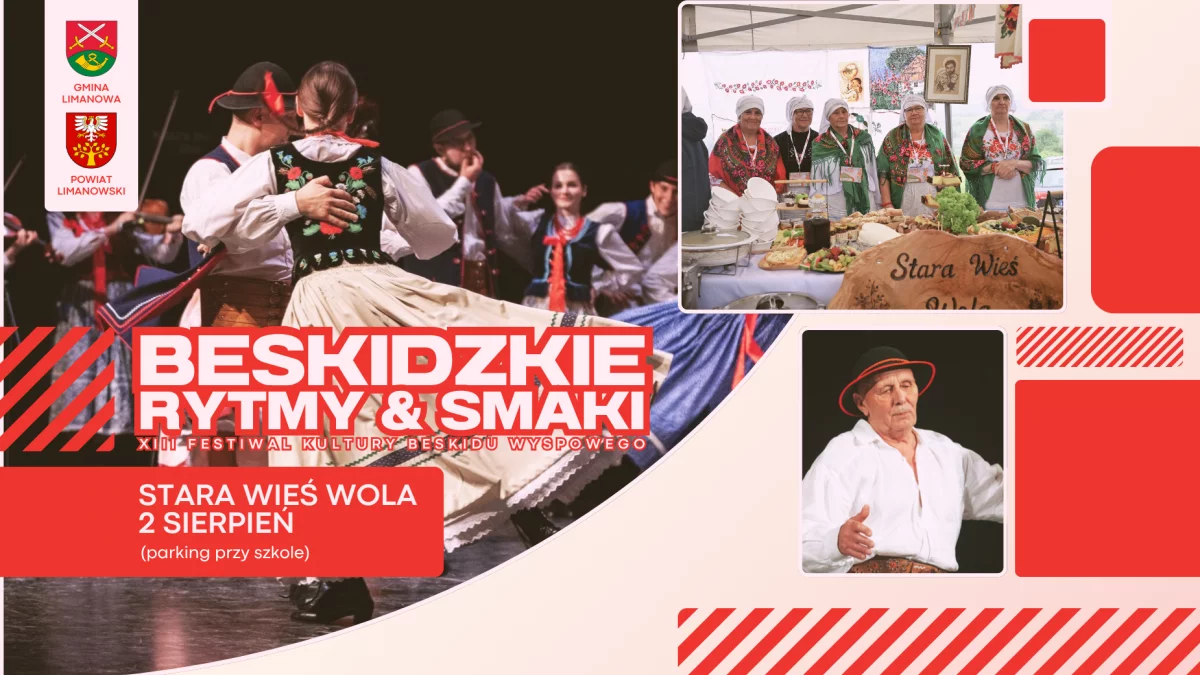 XIII Festiwal "Beskidzkie Rytmy i Smaki" już 2 sierpnia!