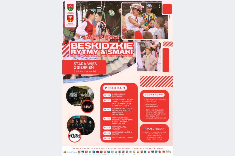 XIII Festiwal "Beskidzkie Rytmy i Smaki" już 2 sierpnia! - zdjęcie 2