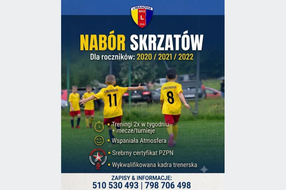 Limanovia zaprasza najmłodszych. Ruszył nabór. - zdjęcie 2