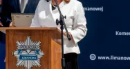 Powiatowe Święto Policji – uroczyste obchody odbyły się na limanowskim rynku - zdjęcie 2