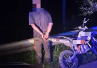 Uciekał przed policją na crossie - miał 2 promile i zakaz - zdjęcie główne
