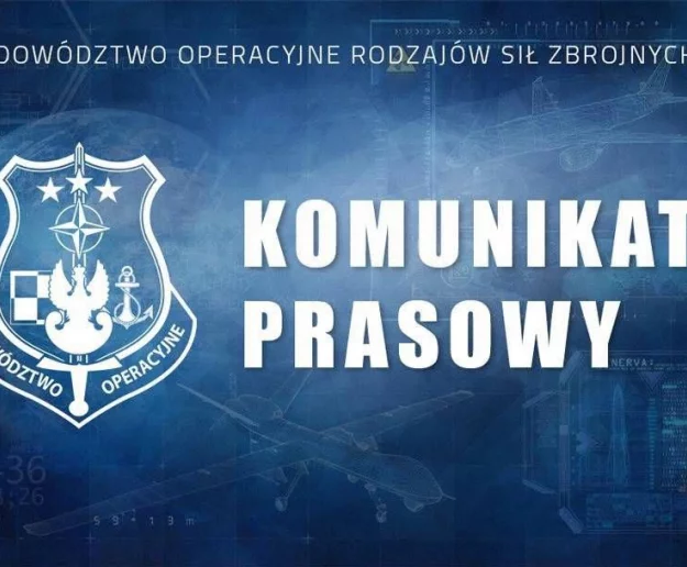 Komunikat prasowy dowództwa - krater na wideo - zdjęcie główne