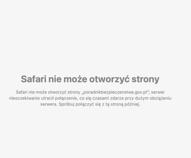 Alert RCB z cyfrową wersją „Poradnika bezpieczeństwa” - link nie działa - zdjęcie główne