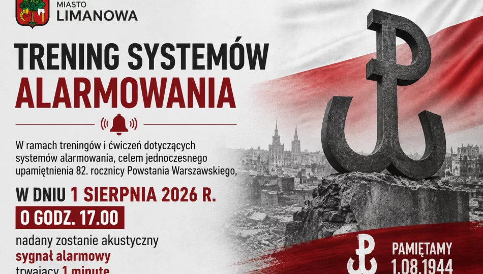 Syreny alarmowe 1 sierpnia – upamiętnienie 82. rocznicy Powstania Warszawskiego - zdjęcie 1