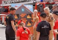 Młodzieżowe Drużyny Pożarnicze na dorocznym obozie  - zdjęcie główne