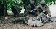Trening pod presją. Limanowscy terytorialsi ćwiczyli z amunicją UTM i medycyną pola walki - zdjęcie 5