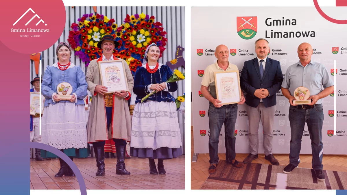 Folklor z Gminy Limanowa doceniony w Żywcu. Sukcesy zespołów i wyróżnienie dla Piotra Pławeckiego