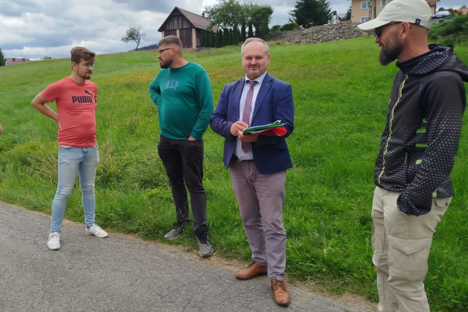 Trwają remonty i modernizacje dróg na terenie Gminy Limanowa - zdjęcie 8