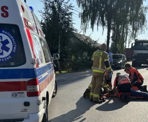 Kobieta potrącona przez samochód dostawczy - zdjęcie główne