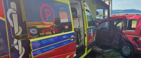 Zderzenie z karetką na DK 75 - zdjęcie główne