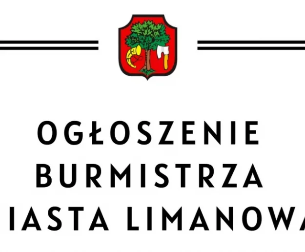 Ogłoszenie Burmistrza Miasta Limanowa z dnia 06.08.2026 r. w sprawie przeznaczenia do dzierżawy części działki ewid. nr 741/4 obr 7 m. Limanowa  - Zdjęcie główne