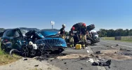 Zderzenie z ciągnikiem, wezwano LPR. DK 28 zablokowana - zdjęcie 5