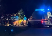Pijany kierowca uderzył w skrzynkę gazową - zdjęcie główne