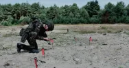 Saperzy i operatorzy granatników na poligonie  - zdjęcie 5