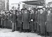 Historia w kadrze: czekali na prezydenta - zdjęcie główne
