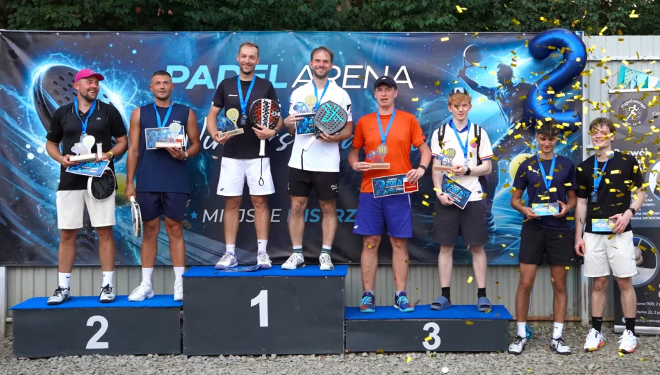 Urodzinowy turniej Padel Arena. 15 par walczyło na kortach w Limanowej - zdjęcie 1
