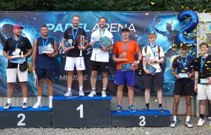 Urodzinowy turniej Padel Arena. 15 par walczyło na kortach w Limanowej - Zdjęcie główne