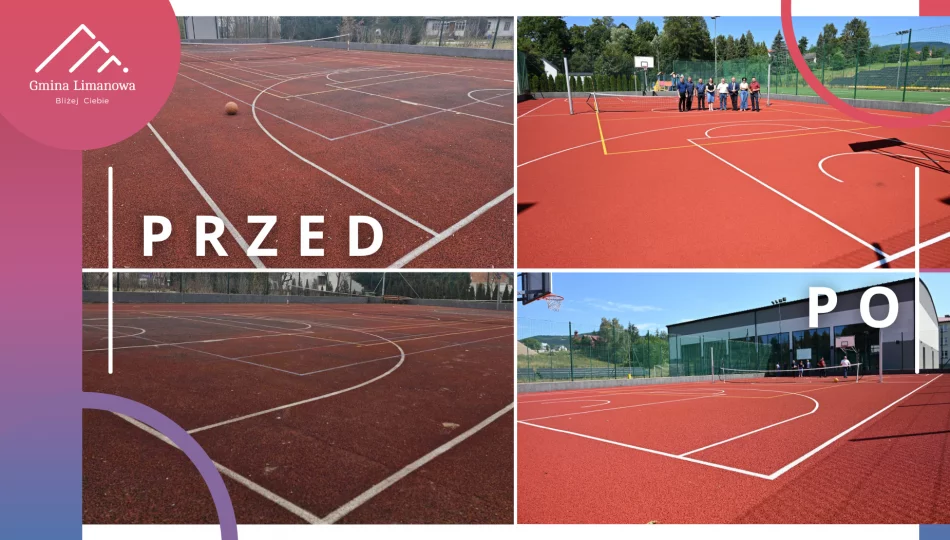 Nowe boisko i plac zabaw przy szkole - zdjęcie 1