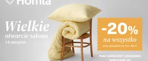 Już jutro otwieramy nowy salon Homla w Limanowej! - zdjęcie główne