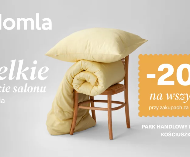 Już jutro otwieramy nowy salon Homla w Limanowej! - zdjęcie główne