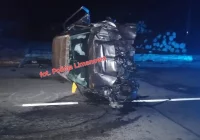 Dachowanie w środku nocy. Pijany 19-latek skasował Golfa i trafił do aresztu - zdjęcie główne