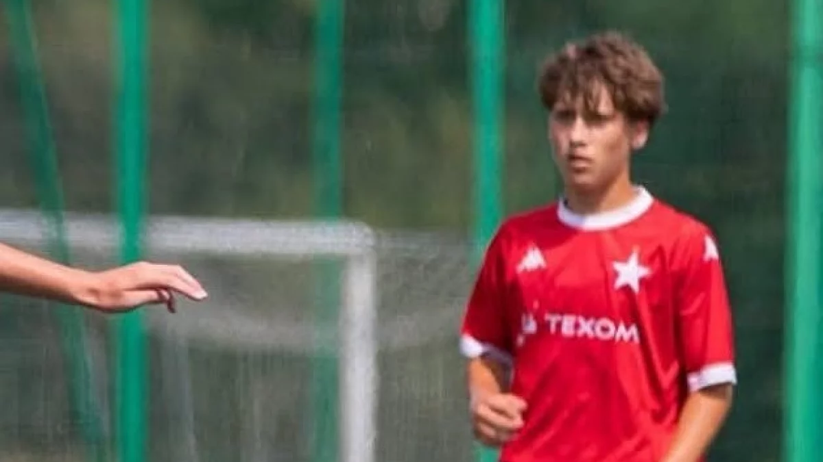 Grzegorz Groń zadebiutował w Centralnej Lidze w barwach Wisły Kraków