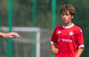 Grzegorz Groń zadebiutował w Centralnej Lidze w barwach Wisły Kraków - Zdjęcie główne