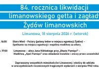 Apel Pamięci Limanowskich Żydów w Limanowej - zdjęcie główne