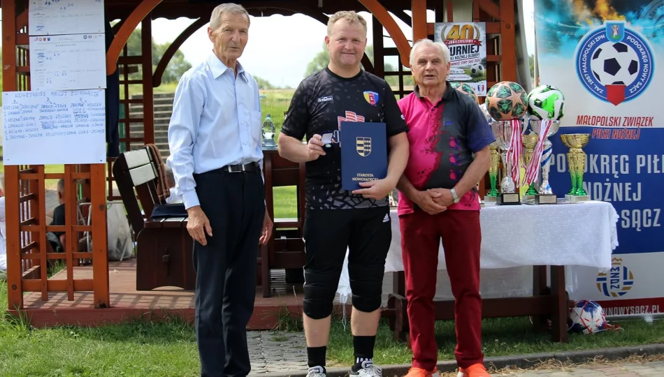 Bramkarz limanowskich oldbojów doceniony - zdjęcie 1