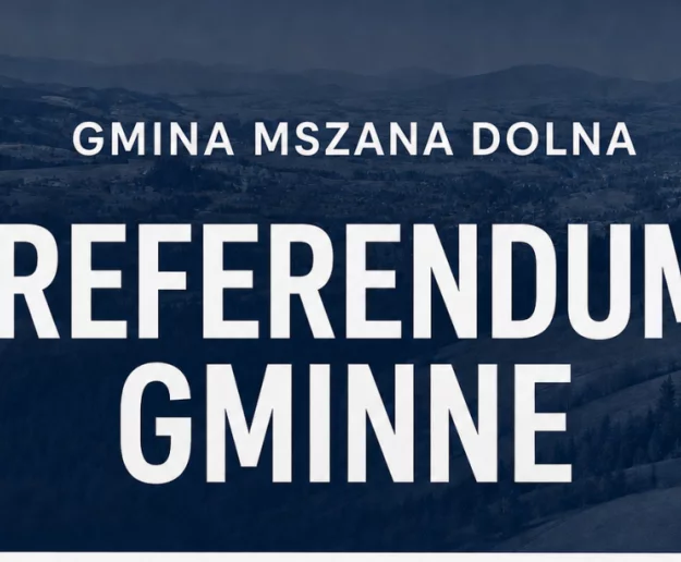 Referendum gminne 16 sierpnia. Sprawdź, gdzie głosować w Gminie Mszana Dolna - Zdjęcie główne