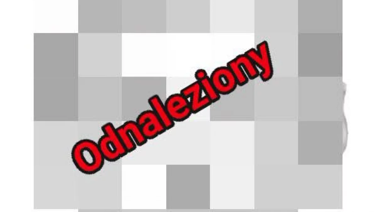Szczęśliwy finał poszukiwań 48-latka z Pogorzan. Mężczyzna został odnaleziony
