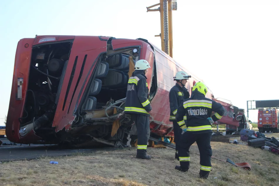 Magyar: 12 osób zabitych i co najmniej 10 poważnie rannych w wypadku polskiego autokaru (zdjęcia) - zdjęcie 4