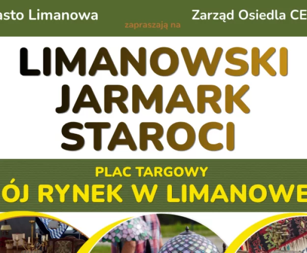 Limanowski Jarmark Staroci już w sobotę 22 sierpnia - Zdjęcie główne
