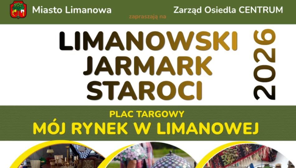 Limanowski Jarmark Staroci już w sobotę 22 sierpnia - zdjęcie 1
