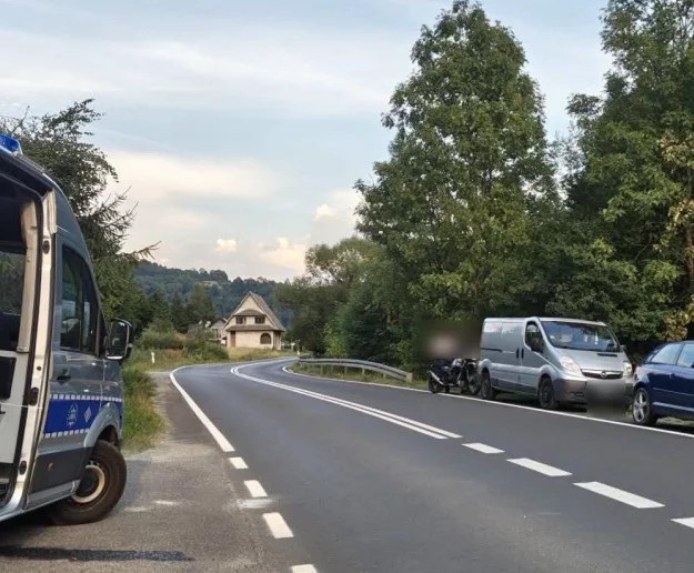 Motocyklista w szpitalu - zdjęcie główne
