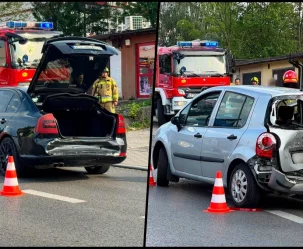 Poniedziałkowe zdarzenia na drogach powiatu - zdjęcie główne